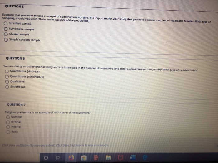 Solved QUESTIONS Suppose that you want to take a sample of | Chegg.com