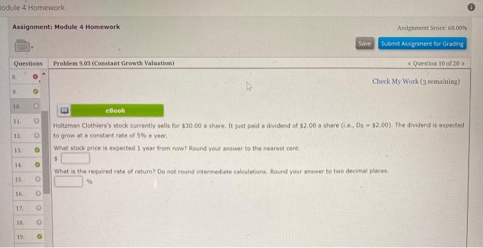 Solved odule 4 Homework Assignment: Module 4 Homework | Chegg.com