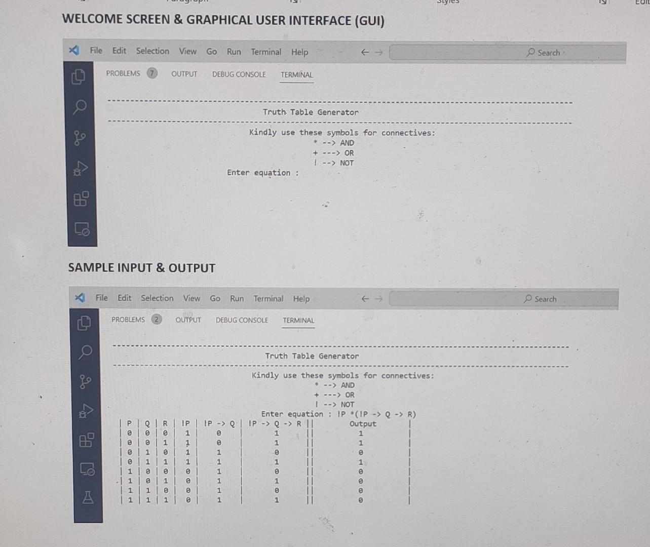 Truth Table Generator Java Code | Cabinets Matttroy