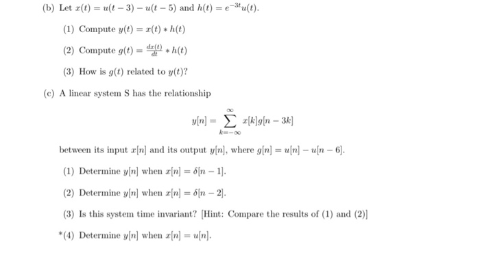 Solved B Let R T U T 3 Ult 5 And H T E 3t Chegg Com