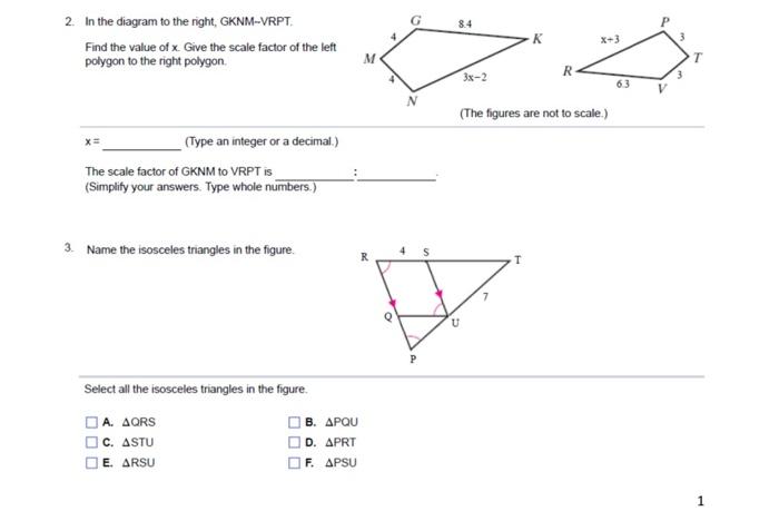 Solved 8.4 2. In the diagram to the right, GKNM-VRPT Find | Chegg.com