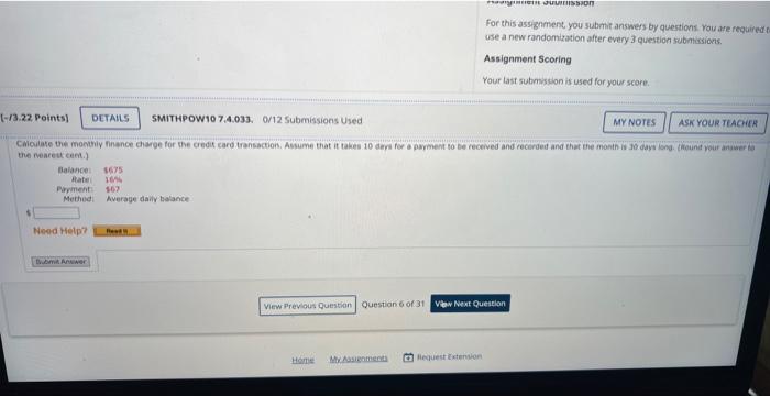 Solved Instructions Assignment Submission \& Scoring | Chegg.com