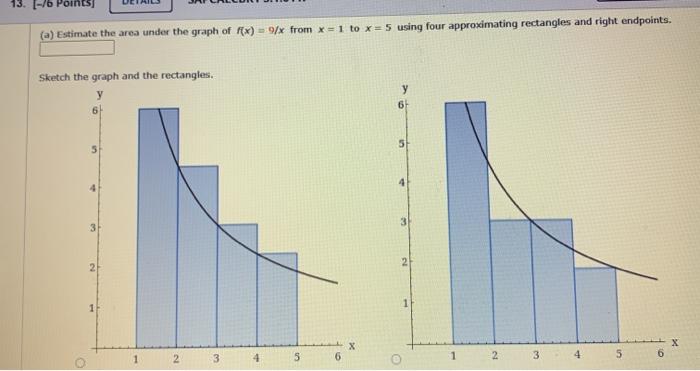 solved-13-a-estimate-the-area-under-the-graph-of-f-x-chegg