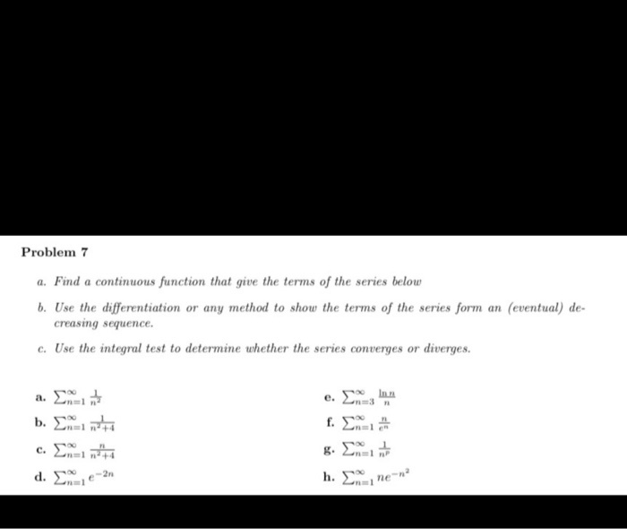 Solved Problem 7 a. Find a continuous function that give the | Chegg.com
