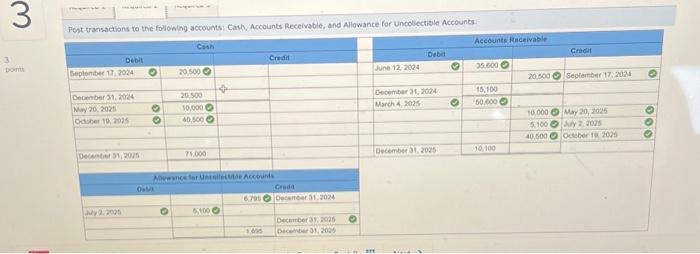 Solved Problem 5-3A (Algo) Record transactions related to | Chegg.com