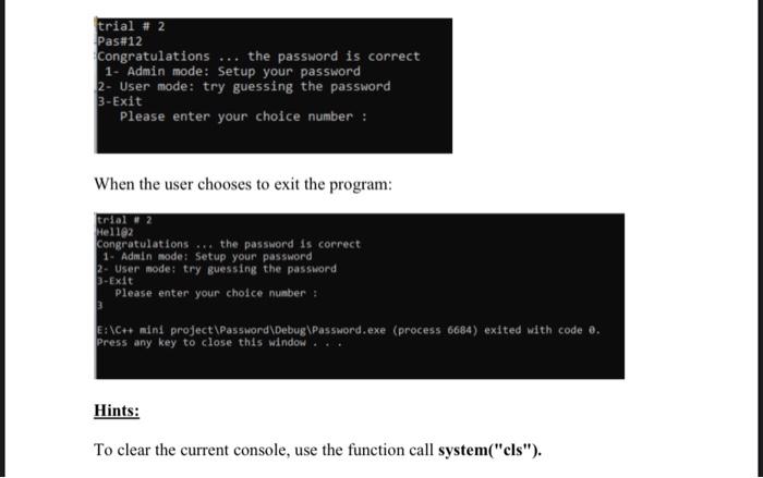 Solved Program statement: You are required to write both an | Chegg.com
