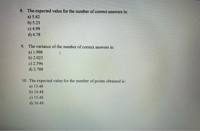 Solved EXC2904 Statistics Work Requirements 3 Problems 1-7 | Chegg.com