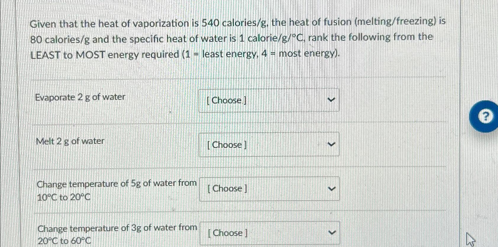 solved-given-that-the-heat-of-vaporization-is-540-calories-chegg