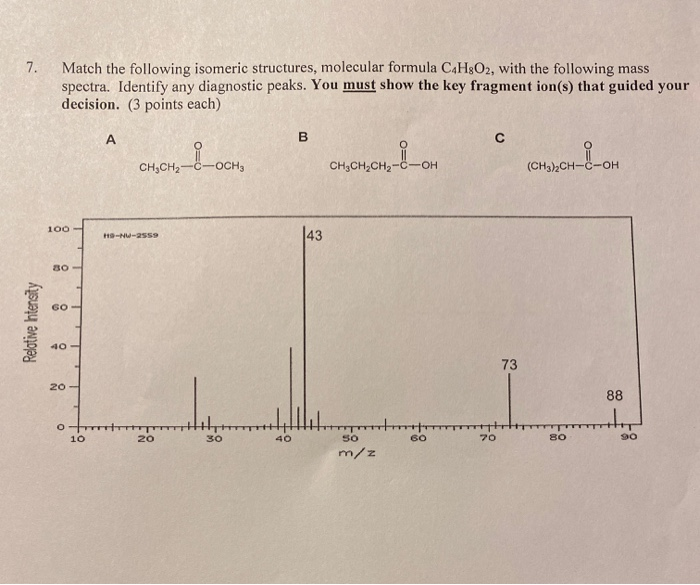 Solved Match The Following Isomeric Structures Molecular Chegg Com