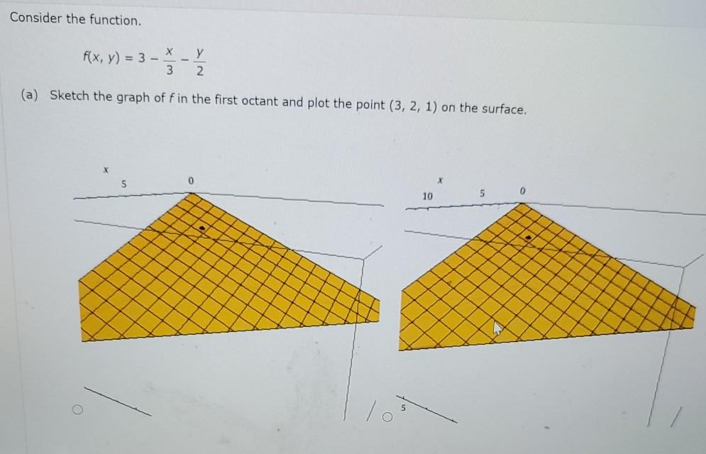 Solved Consider the function. F(x, y) = 3 - 1 3 - 1 2. (a) | Chegg.com