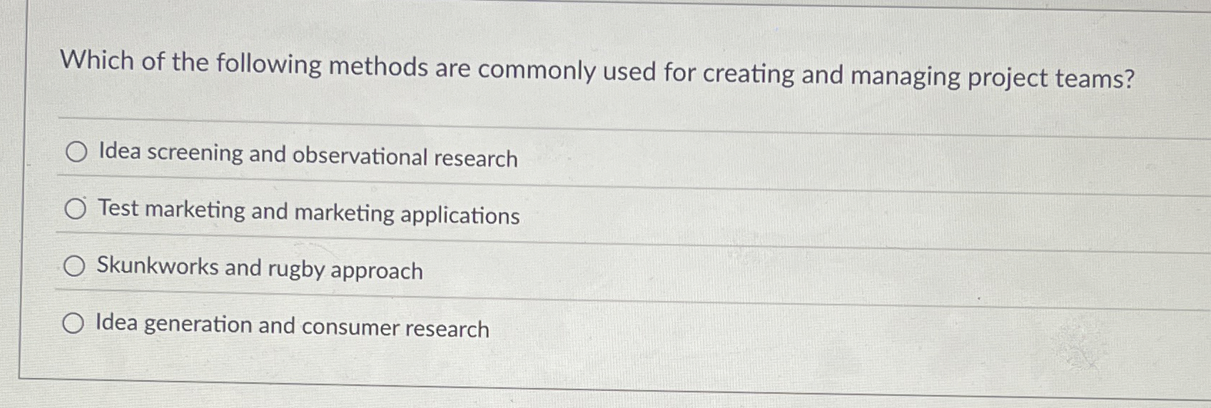 Solved Which of the following methods are commonly used for | Chegg.com