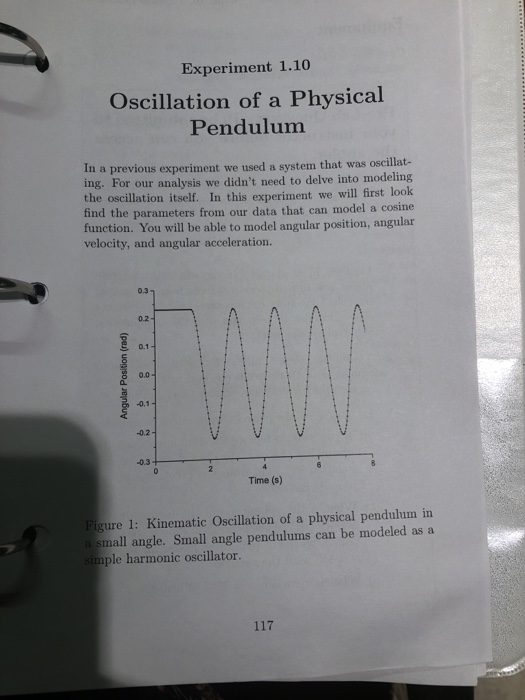 pendulum and oscillation experiment