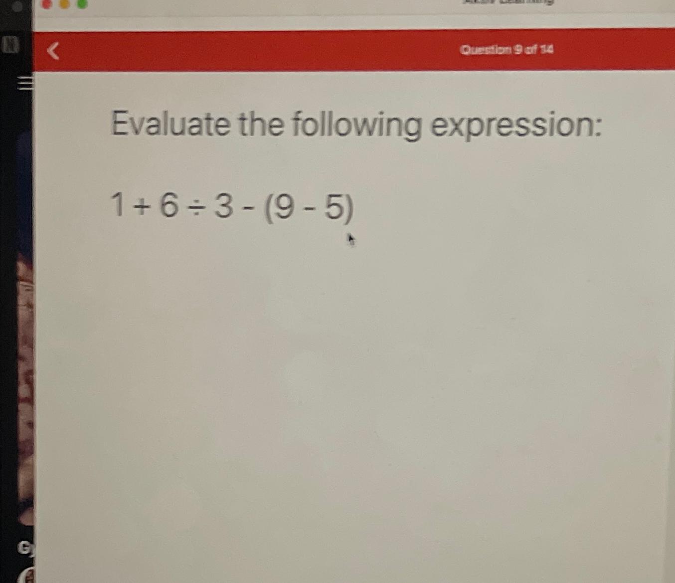 solved-evaluate-the-following-expression-1-6-3-9-5-chegg