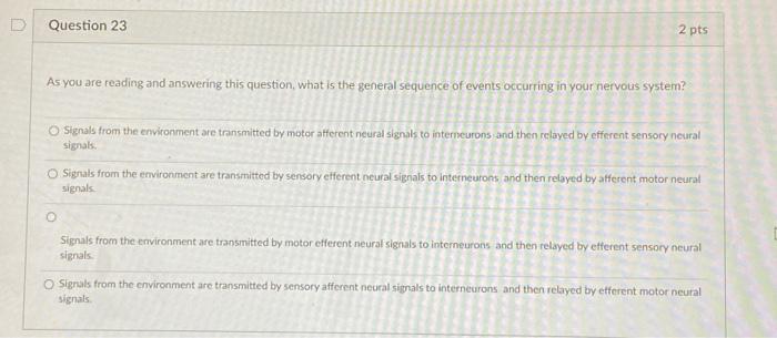 Question 22 2 Pts When Brain Cells Die Detect And Chegg Com
