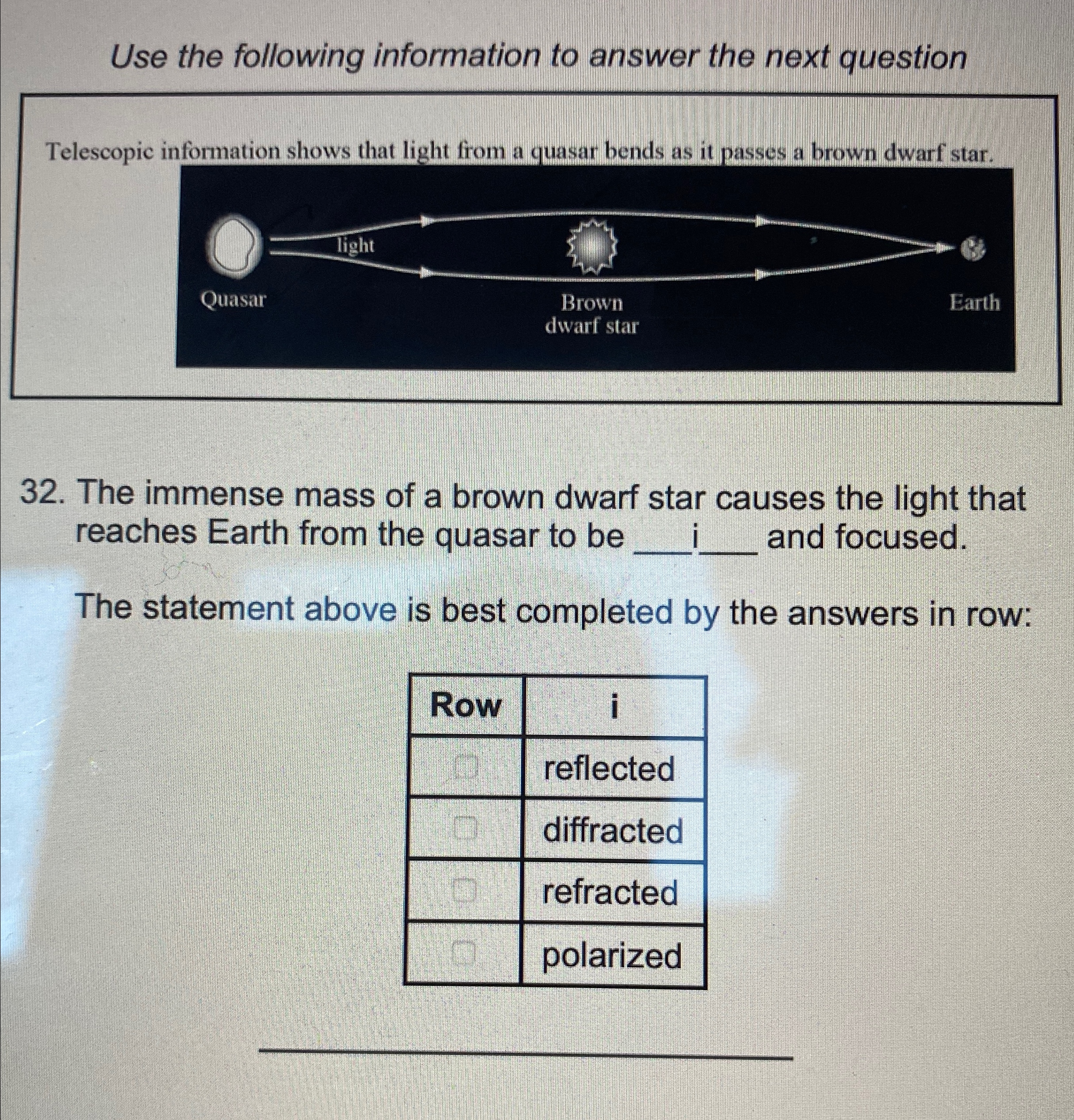 Solved Use the following information to answer the next | Chegg.com