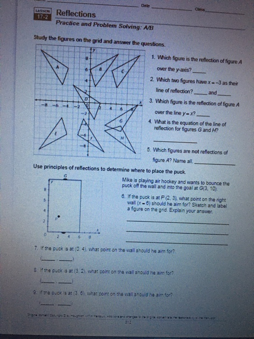 reflections practice and problem solving c