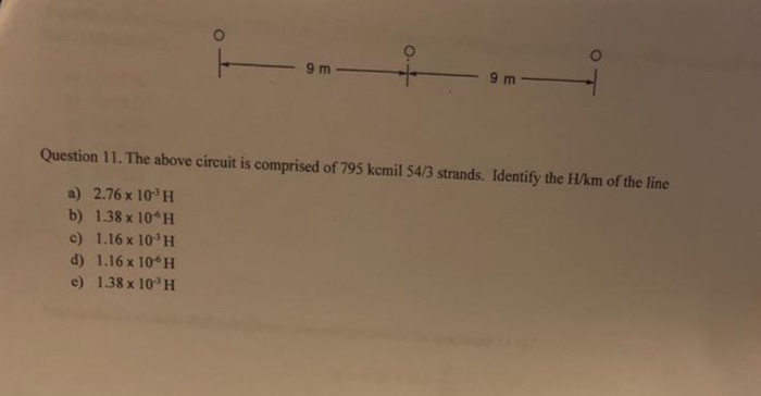 Solved Question 11 The Above Circuit Is Comprised Of 795 Chegg Com