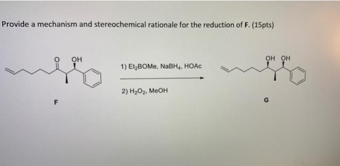 Solved Provide A Mechanism And Stereochemical Rationale For | Chegg.com