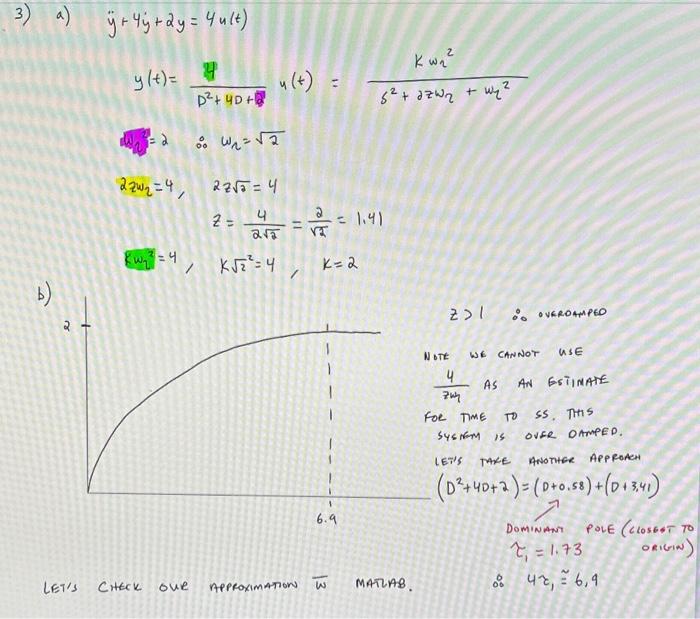 Solved could you explain how we got 4t= 6.9 i am having | Chegg.com