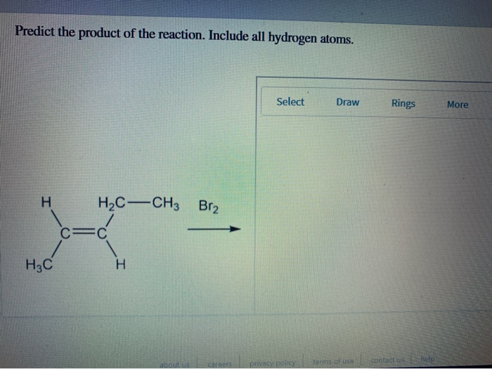 Solved Predict the product of the reaction. Include all