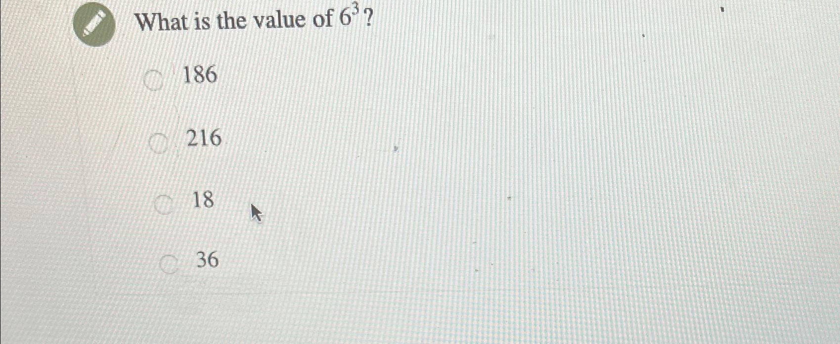 if 6y 36 what is the value of