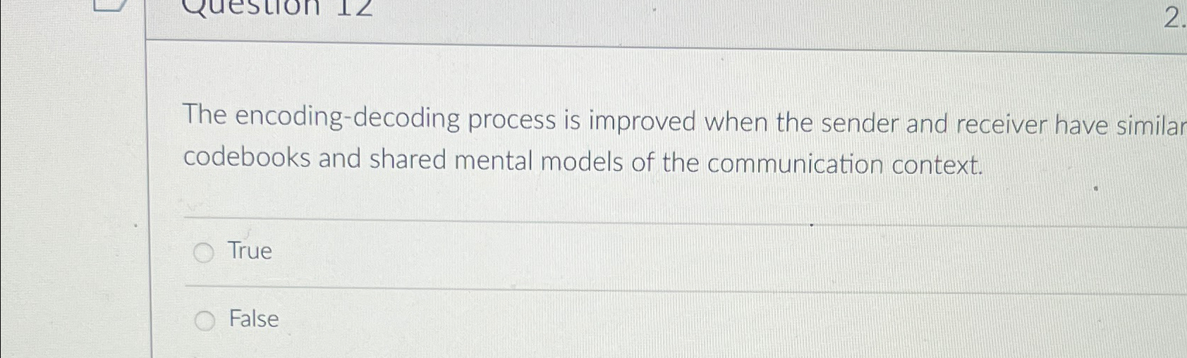 Solved The Encoding-decoding Process Is Improved When The | Chegg.com