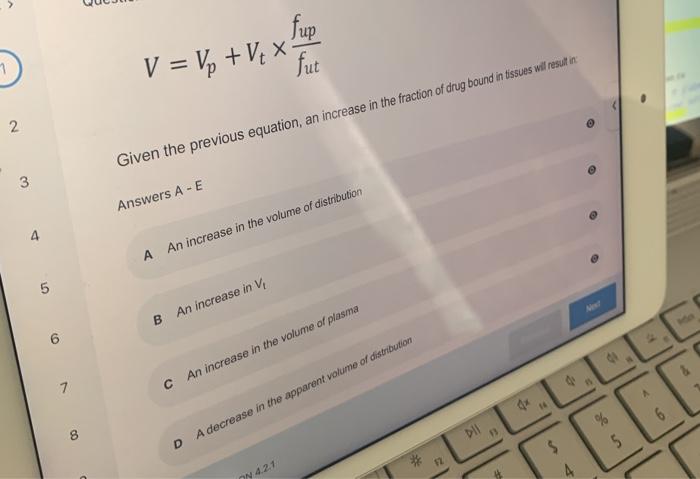 Solved fup x 1 V = Vp + V4 x fut 2 Given the previous | Chegg.com