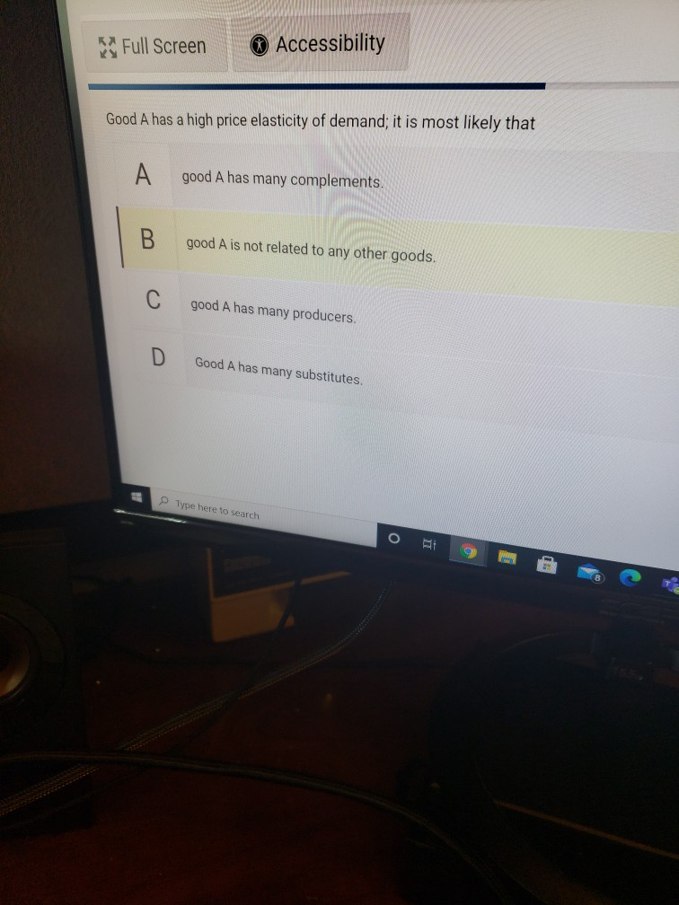 Solved Full Screen Accessibility Total revenue will decrease | Chegg.com