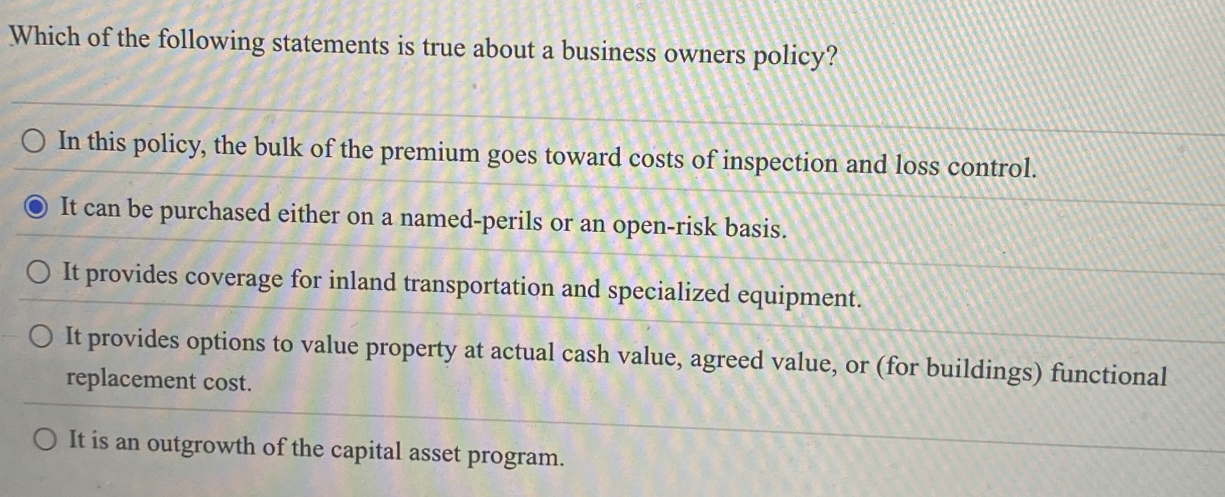 Solved Which of the following statements is true about a