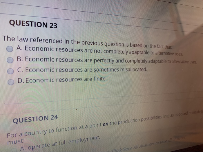 Solved 16 17 QUESTION 7 Which of the following explains why | Chegg.com