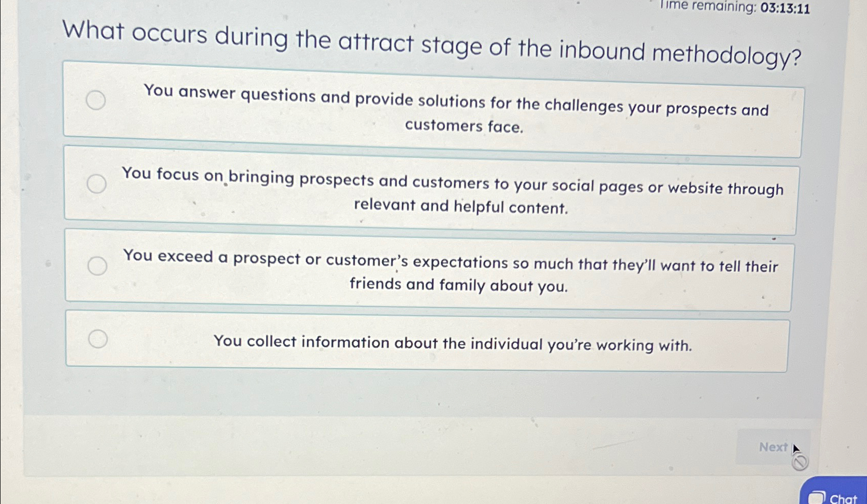 Solved TIme remaining: 03:13:11What occurs during the | Chegg.com