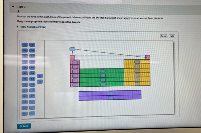 Solved Arrange the elements in decreasing order of the | Chegg.com