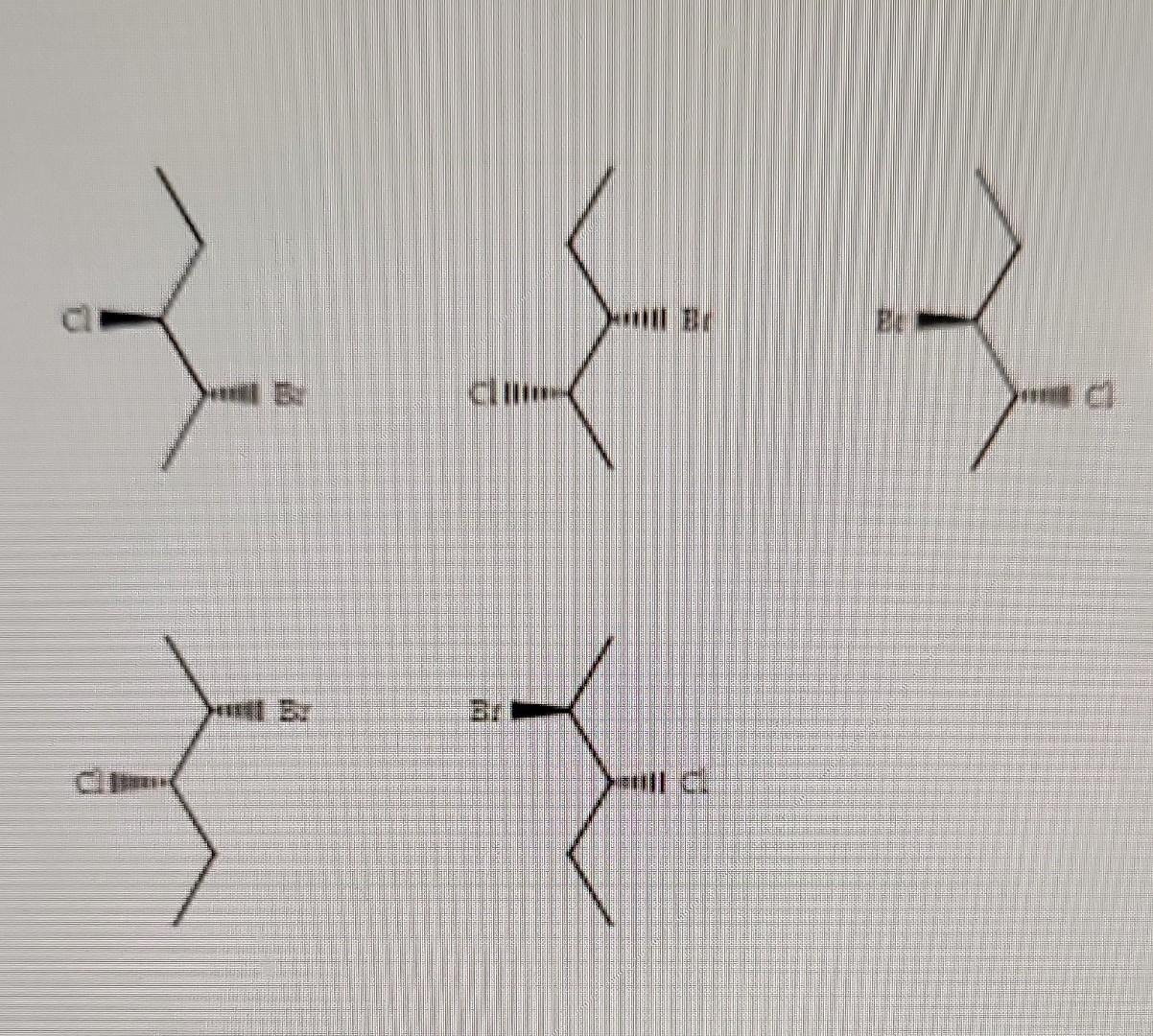 Solved Draw The Enantiomer Of S 2 Bromo 2 Chlorobutane