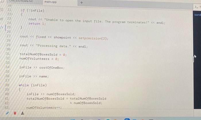 Solved i need help on my c++ programming the code given is | Chegg.com