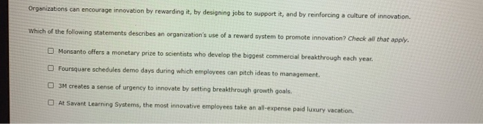 Solved 4. The innovation process and forms of innovation | Chegg.com