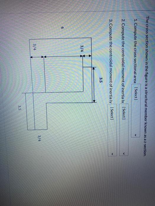 Solved The cross section shown in the figure is a structural | Chegg.com