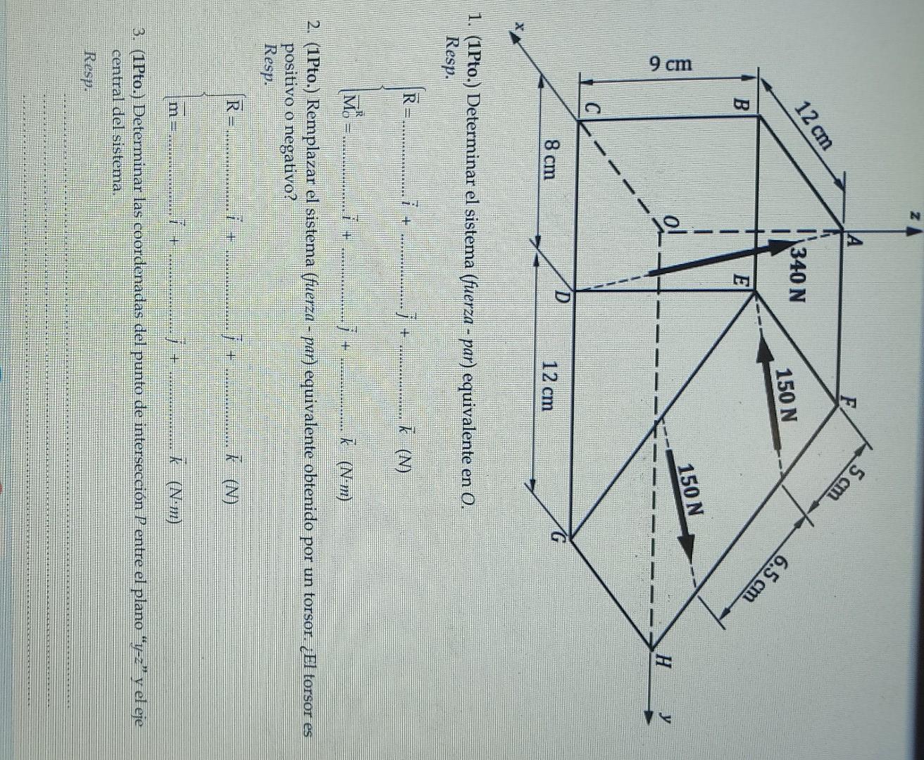 Solved The piece, shown in the figure, is subjected to a | Chegg.com