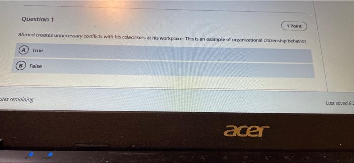 Solved Question 1 1 Point Ahmed Creates Unnecessary | Chegg.com