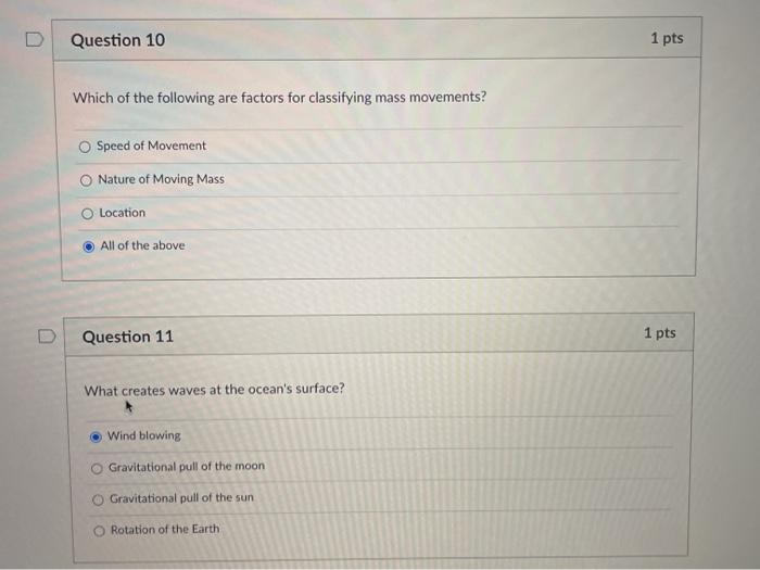 Solved Question 10 1 pts Which of the following are factors | Chegg.com