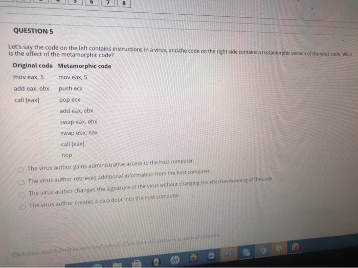 Solved QUESTION 1 Let's say we have the following lines of | Chegg.com