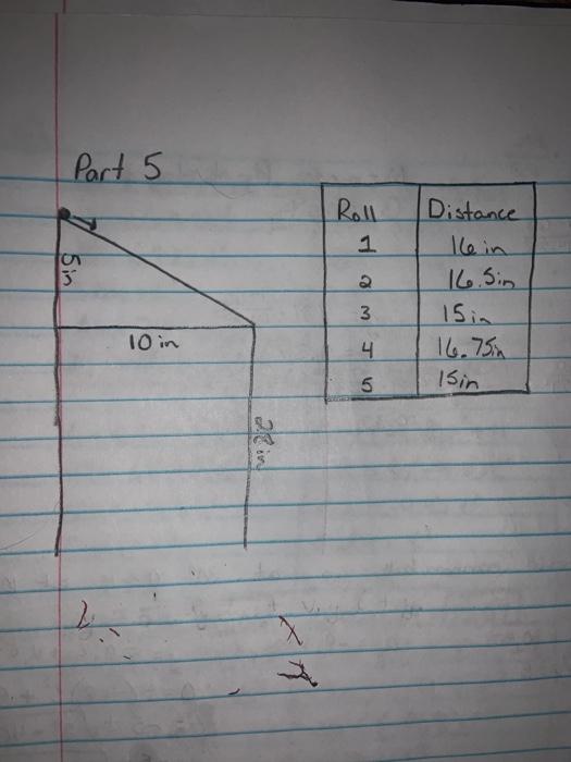 Solved Projectile Path Part 5: Horizontal Projectile Motion | Chegg.com