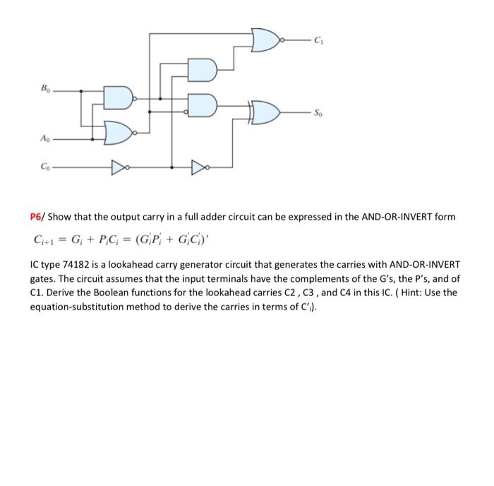 Solved P1/ Consider The Combinational Circuit Shown Below 1. | Chegg.com