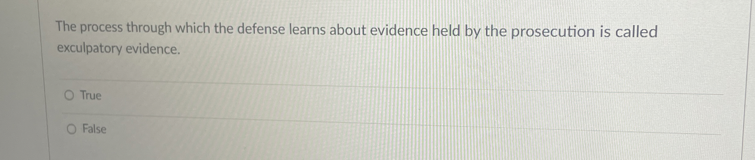 Solved The process through which the defense learns about | Chegg.com