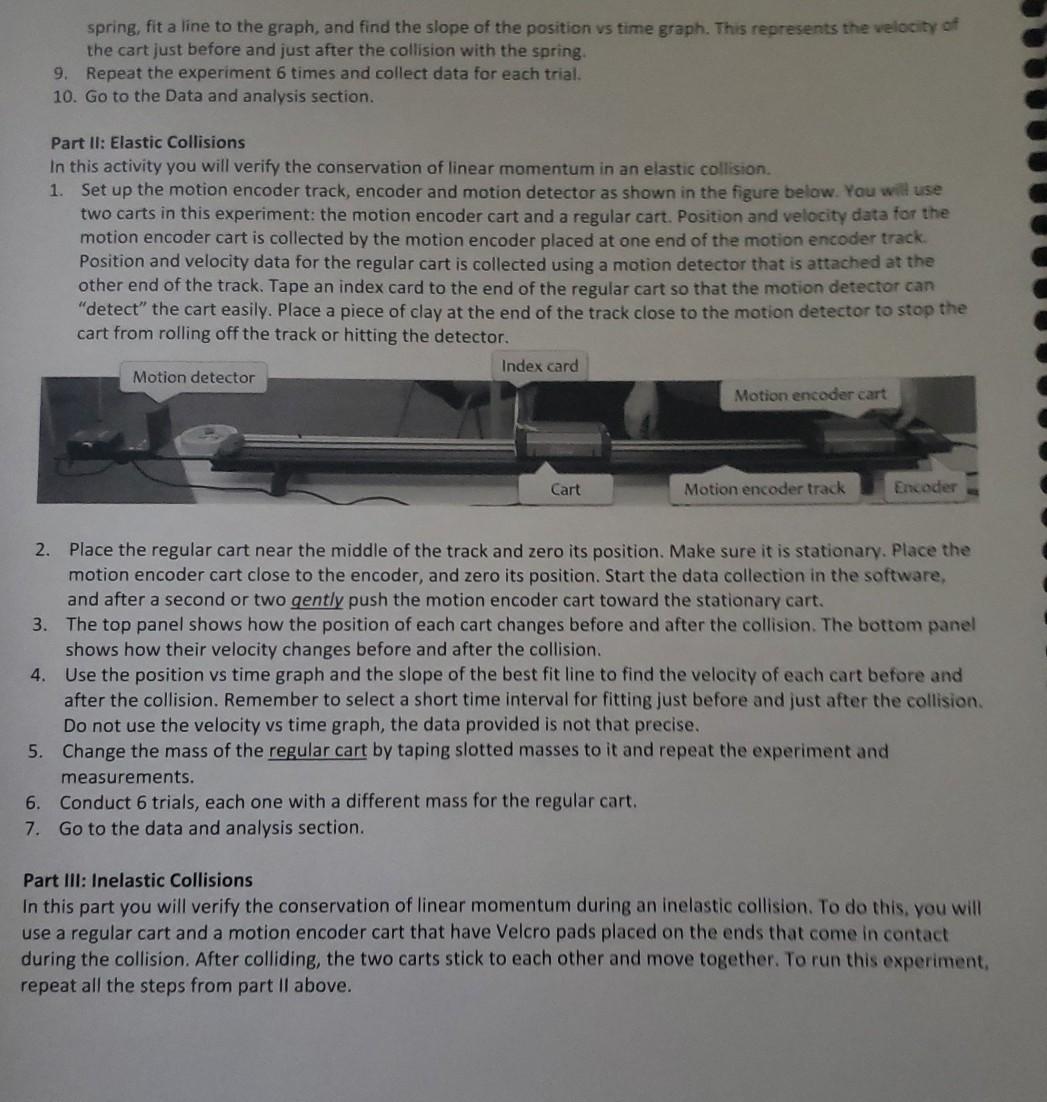 experiment to verify the law of conservation of linear momentum