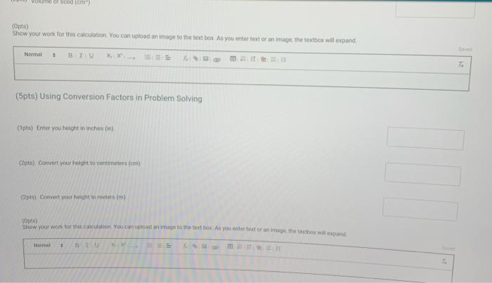 report conversion factors and problem solving