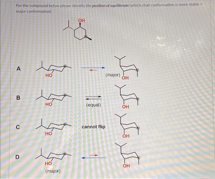 Solved For the compound below please identify the position | Chegg.com