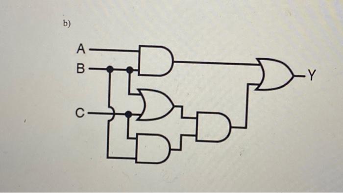 Solved 2- For The Below Circuits A, B, And C Are The Inputs | Chegg.com