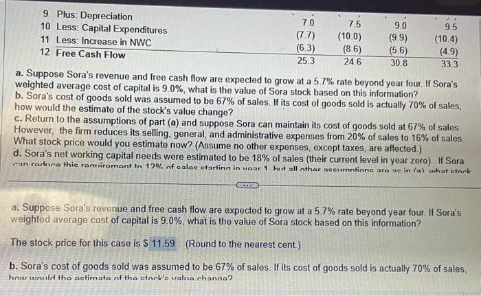 Solved Can I get a step by step work out for this question | Chegg.com