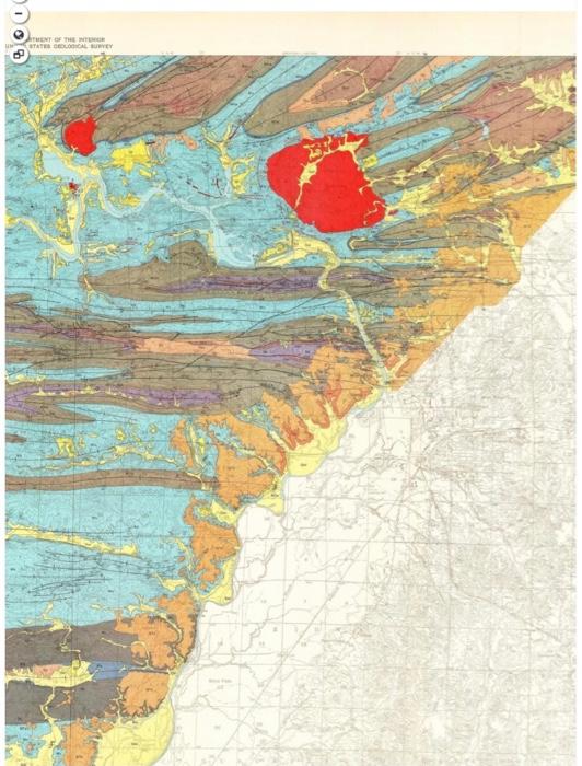 NAME: LAB SECTION: IV. EXERCISES Use the geologic map | Chegg.com