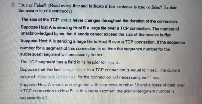 Solved 3. UDP And TCP Use Is Complement For Their Checksums. | Chegg.com